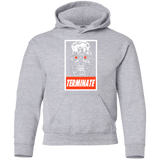 Sweatshirts Sport Grey / YS Terminate Youth Hoodie