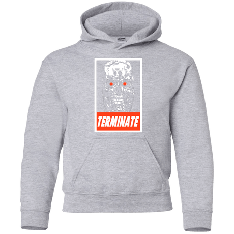 Sweatshirts Sport Grey / YS Terminate Youth Hoodie