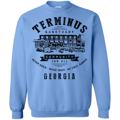 Sweatshirts Carolina Blue / Small Terminus Sanctuary Community Crewneck Sweatshirt