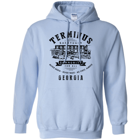 Sweatshirts Light Blue / Small Terminus Sanctuary Community Pullover Hoodie