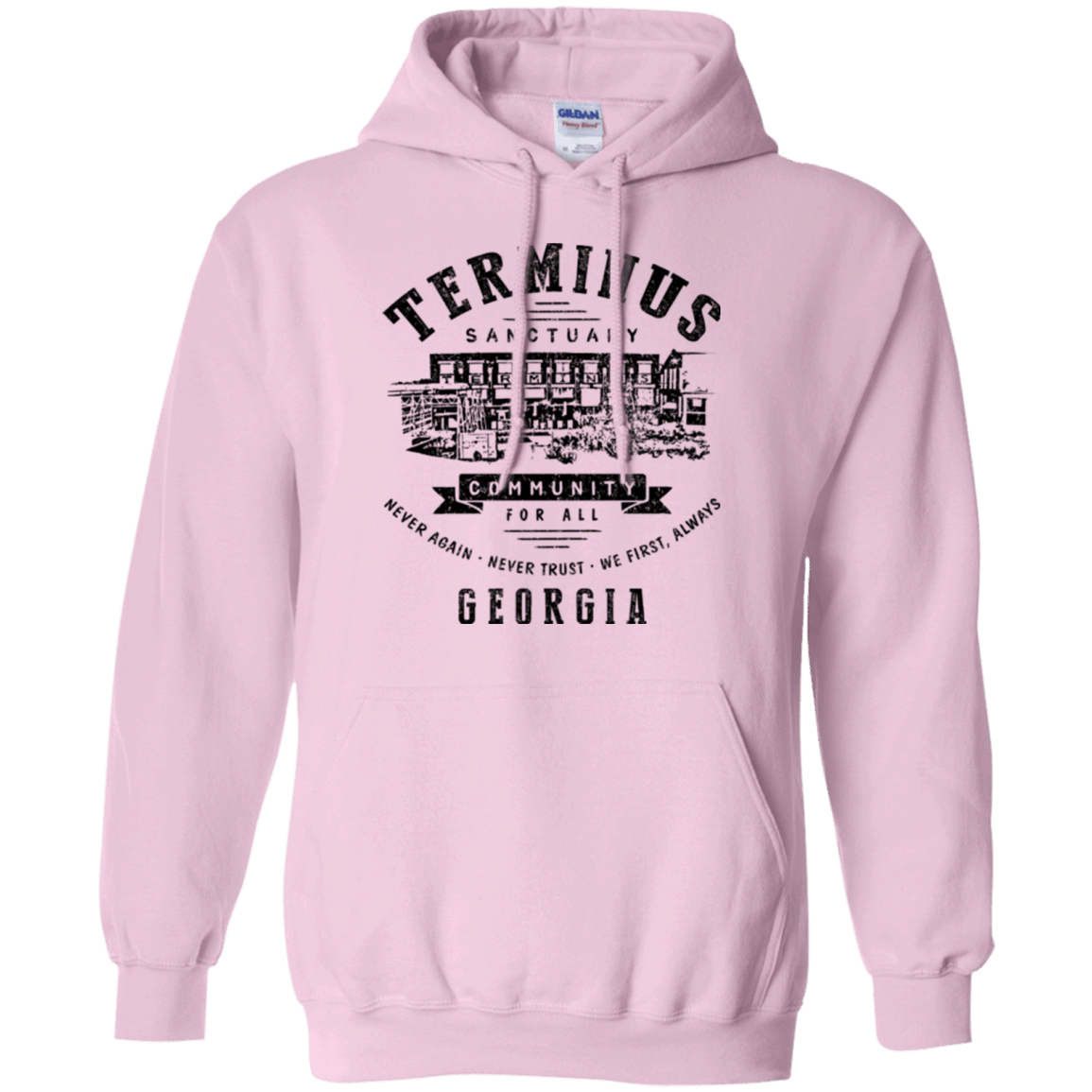 Sweatshirts Light Pink / Small Terminus Sanctuary Community Pullover Hoodie