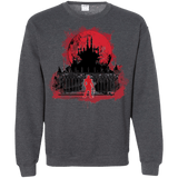 Sweatshirts Dark Heather / Small Terrible Night to Have a Curse Crewneck Sweatshirt
