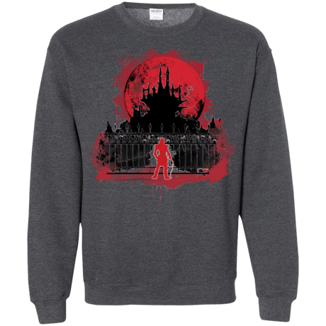 Sweatshirts Dark Heather / Small Terrible Night to Have a Curse Crewneck Sweatshirt
