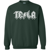 Sweatshirts Forest Green / Small TESLA Crewneck Sweatshirt