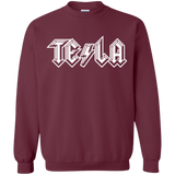 Sweatshirts Maroon / Small TESLA Crewneck Sweatshirt