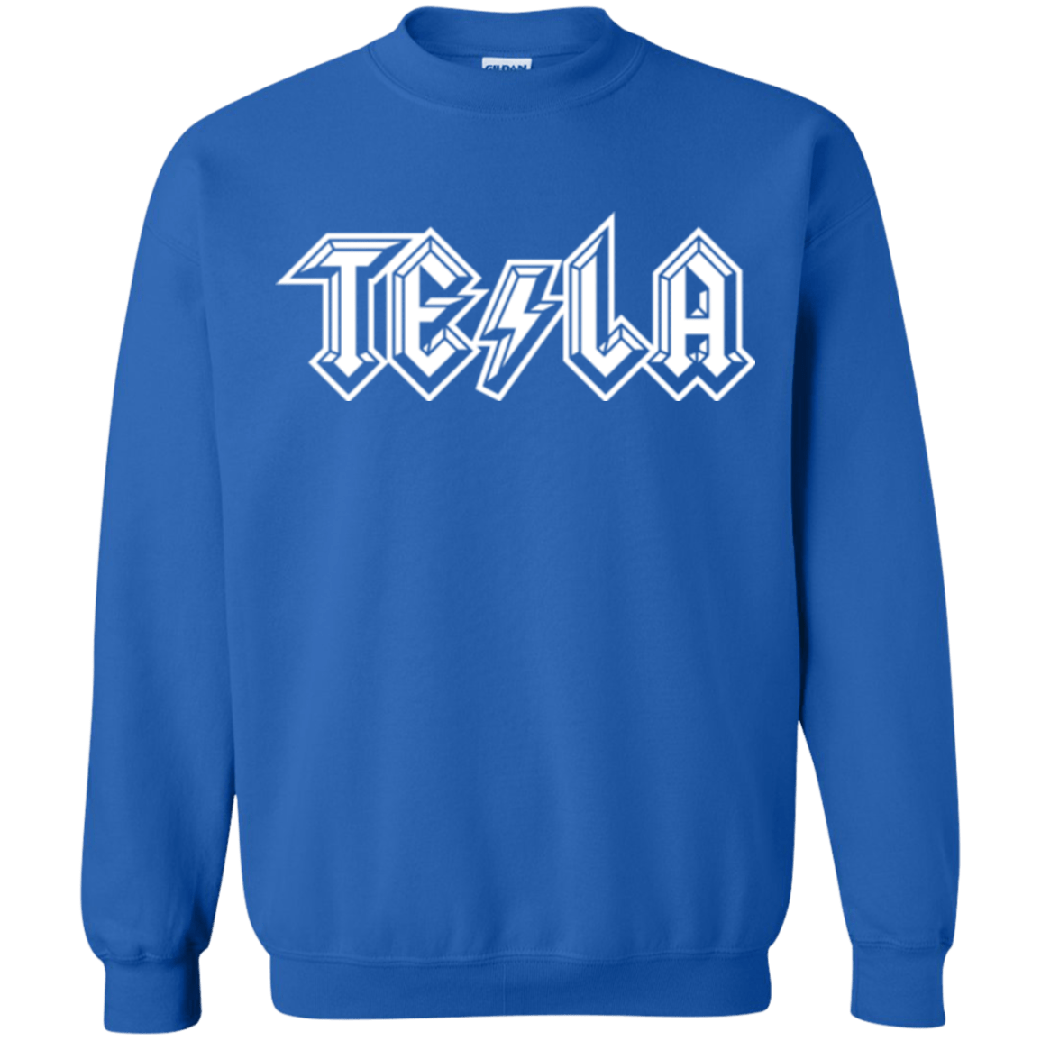 Sweatshirts Royal / Small TESLA Crewneck Sweatshirt
