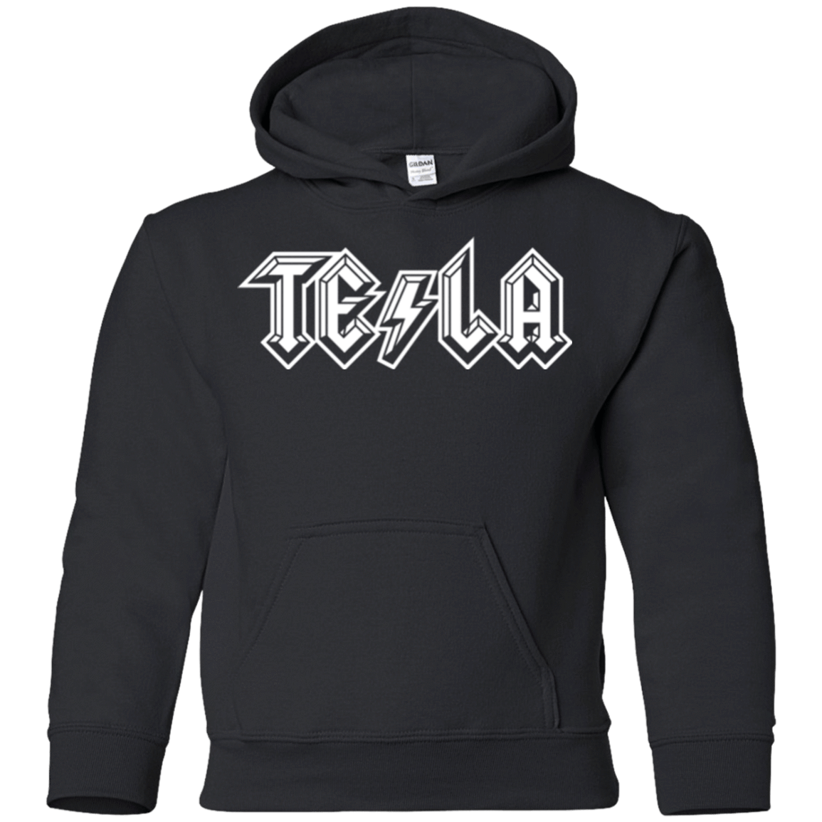 Sweatshirts Black / YS TESLA Youth Hoodie