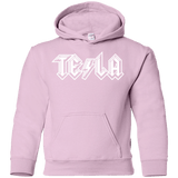 Sweatshirts Light Pink / YS TESLA Youth Hoodie