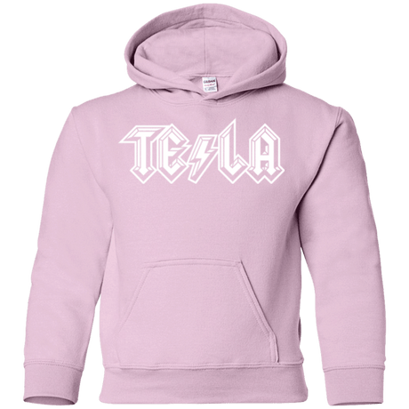 Sweatshirts Light Pink / YS TESLA Youth Hoodie