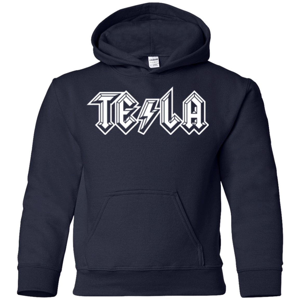 Sweatshirts Navy / YS TESLA Youth Hoodie