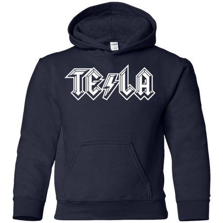 Sweatshirts Navy / YS TESLA Youth Hoodie