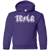 Sweatshirts Purple / YS TESLA Youth Hoodie