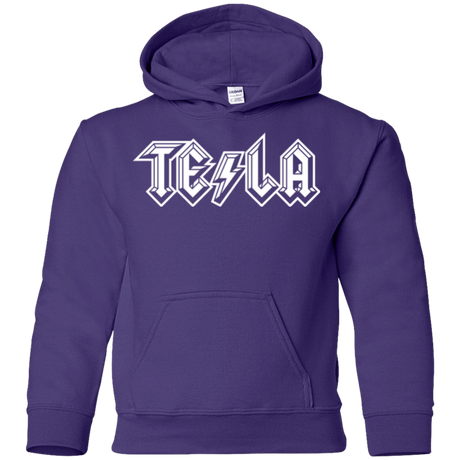 Sweatshirts Purple / YS TESLA Youth Hoodie