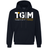 Sweatshirts Navy / Small Thank God Its Monday Premium Fleece Hoodie