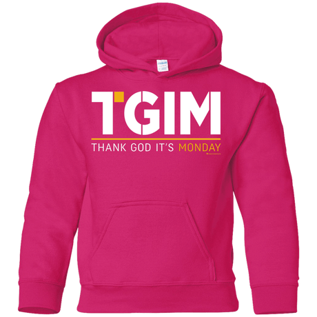 Sweatshirts Heliconia / YS Thank God Its Monday Youth Hoodie