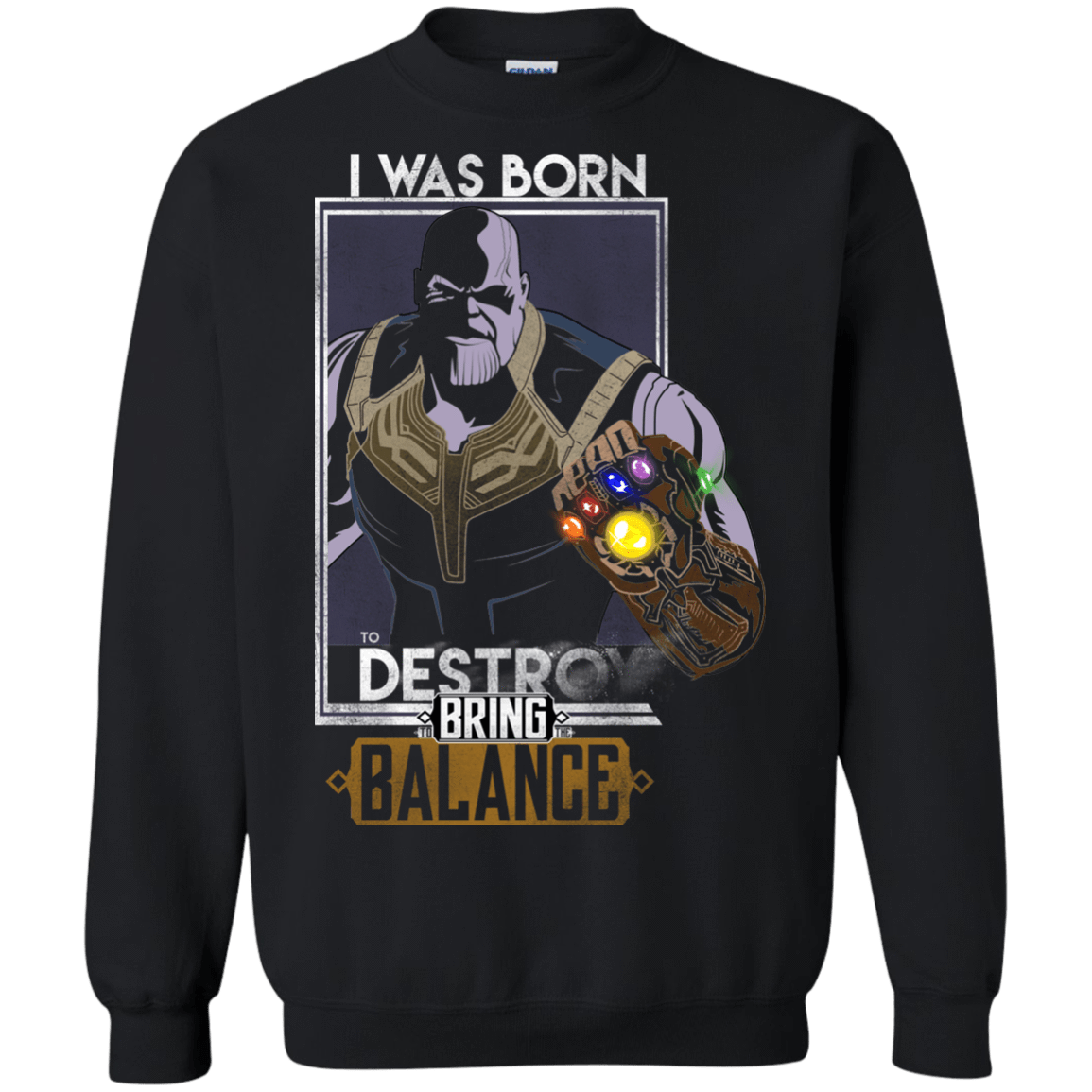 Sweatshirts Black / S Thano Crewneck Sweatshirt