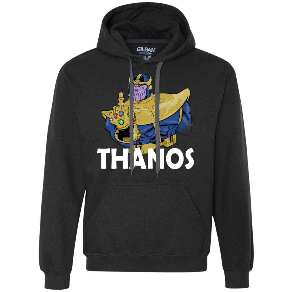 Sweatshirts Black / S Thanos Cash Premium Fleece Hoodie