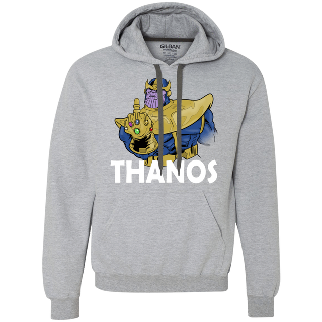 Sweatshirts Sport Grey / L Thanos Cash Premium Fleece Hoodie