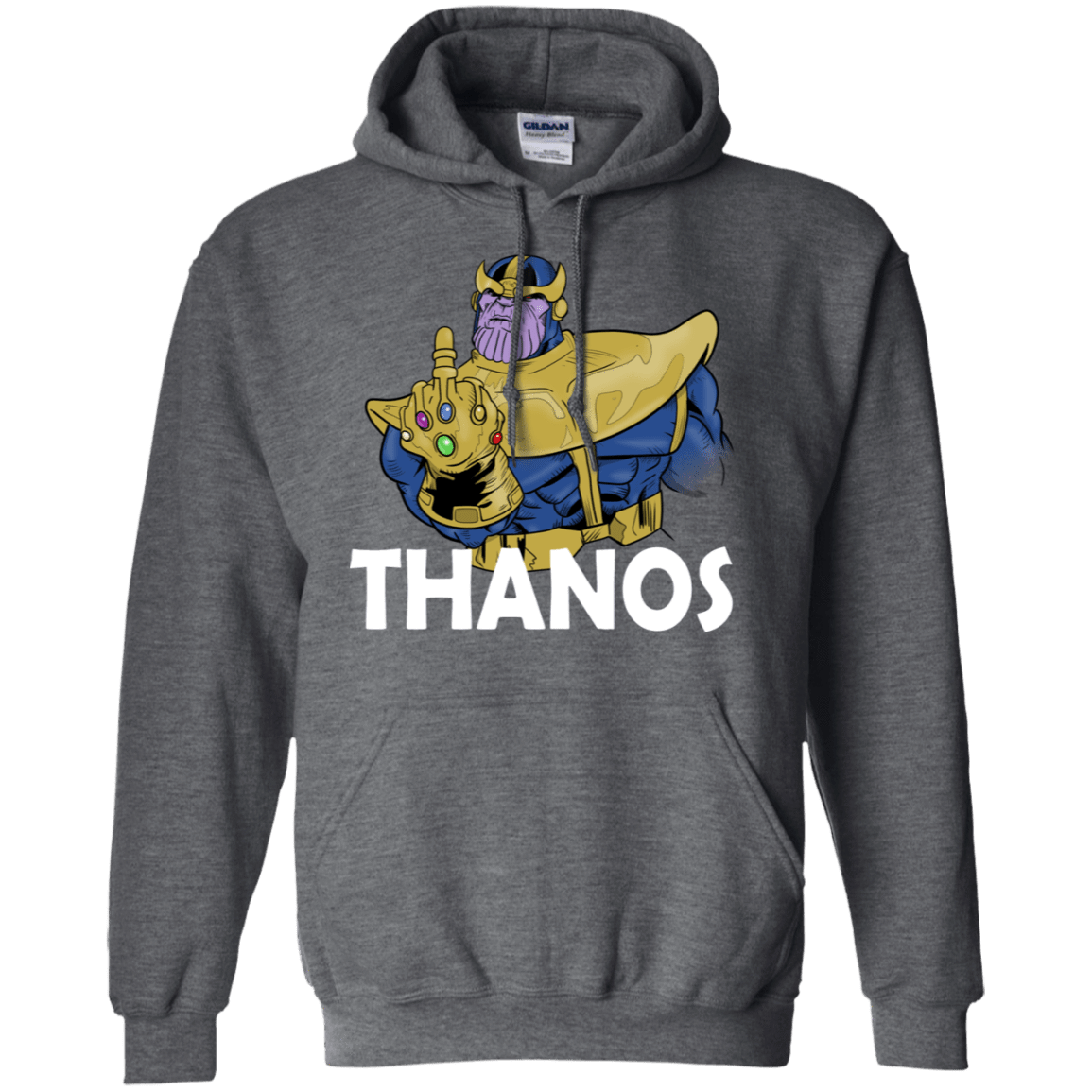 Sweatshirts Dark Heather / S Thanos Cash Pullover Hoodie