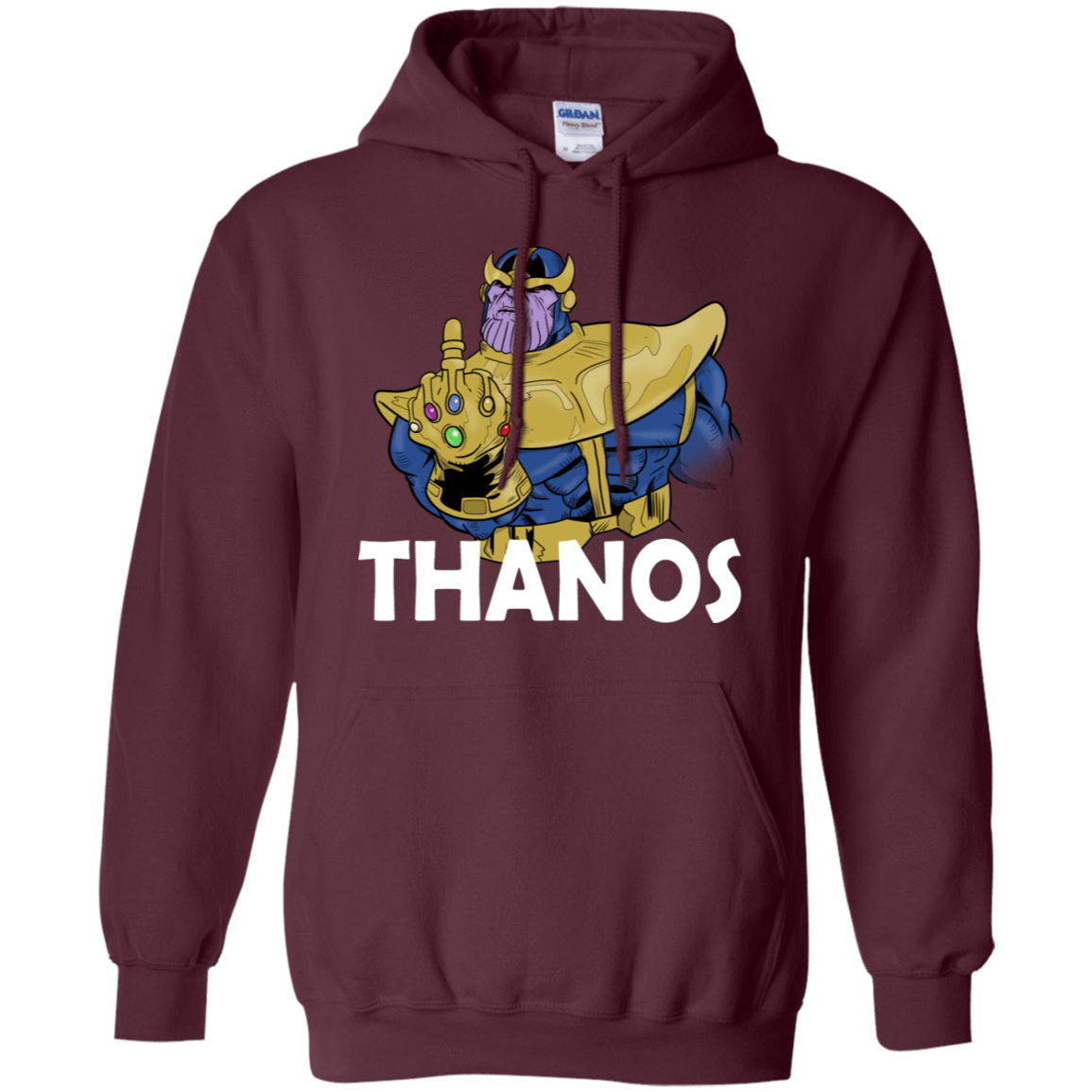 Sweatshirts Maroon / S Thanos Cash Pullover Hoodie