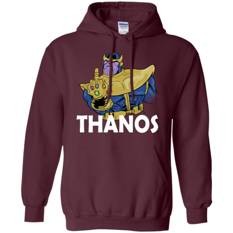 Sweatshirts Maroon / S Thanos Cash Pullover Hoodie