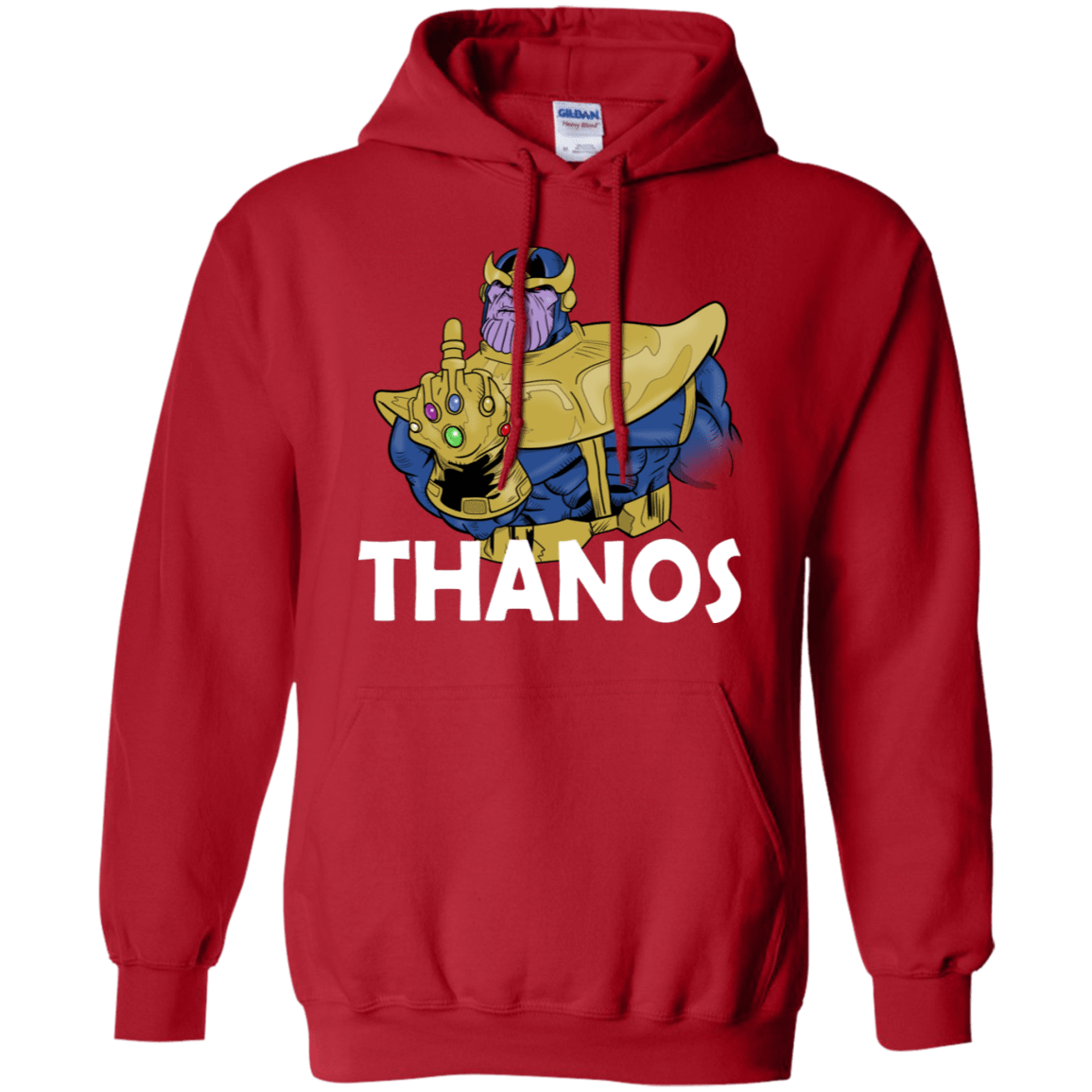Sweatshirts Red / S Thanos Cash Pullover Hoodie