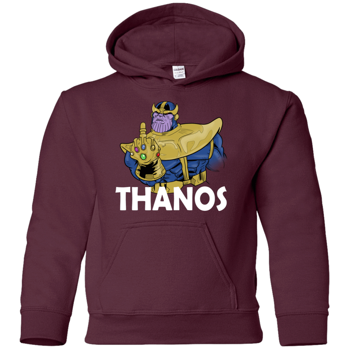 Sweatshirts Maroon / YS Thanos Cash Youth Hoodie