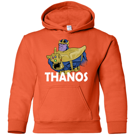 Sweatshirts Orange / YS Thanos Cash Youth Hoodie