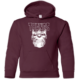 Sweatshirts Maroon / YS Thanos Danzig Youth Hoodie