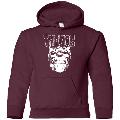 Sweatshirts Maroon / YS Thanos Danzig Youth Hoodie