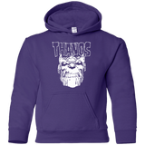 Sweatshirts Purple / YS Thanos Danzig Youth Hoodie