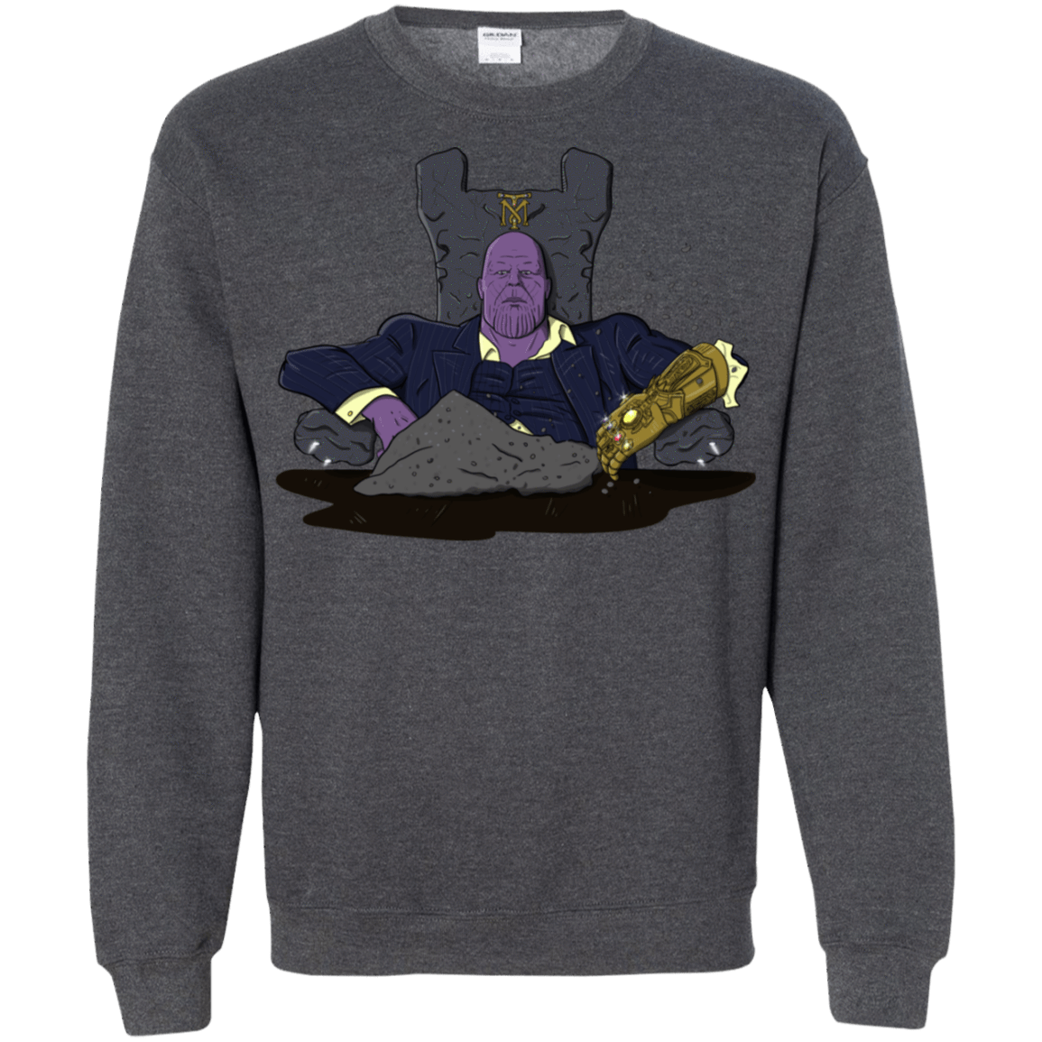 Sweatshirts Dark Heather / S Thanos Montana Crewneck Sweatshirt