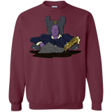Sweatshirts Maroon / S Thanos Montana Crewneck Sweatshirt
