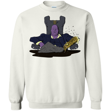 Sweatshirts White / S Thanos Montana Crewneck Sweatshirt