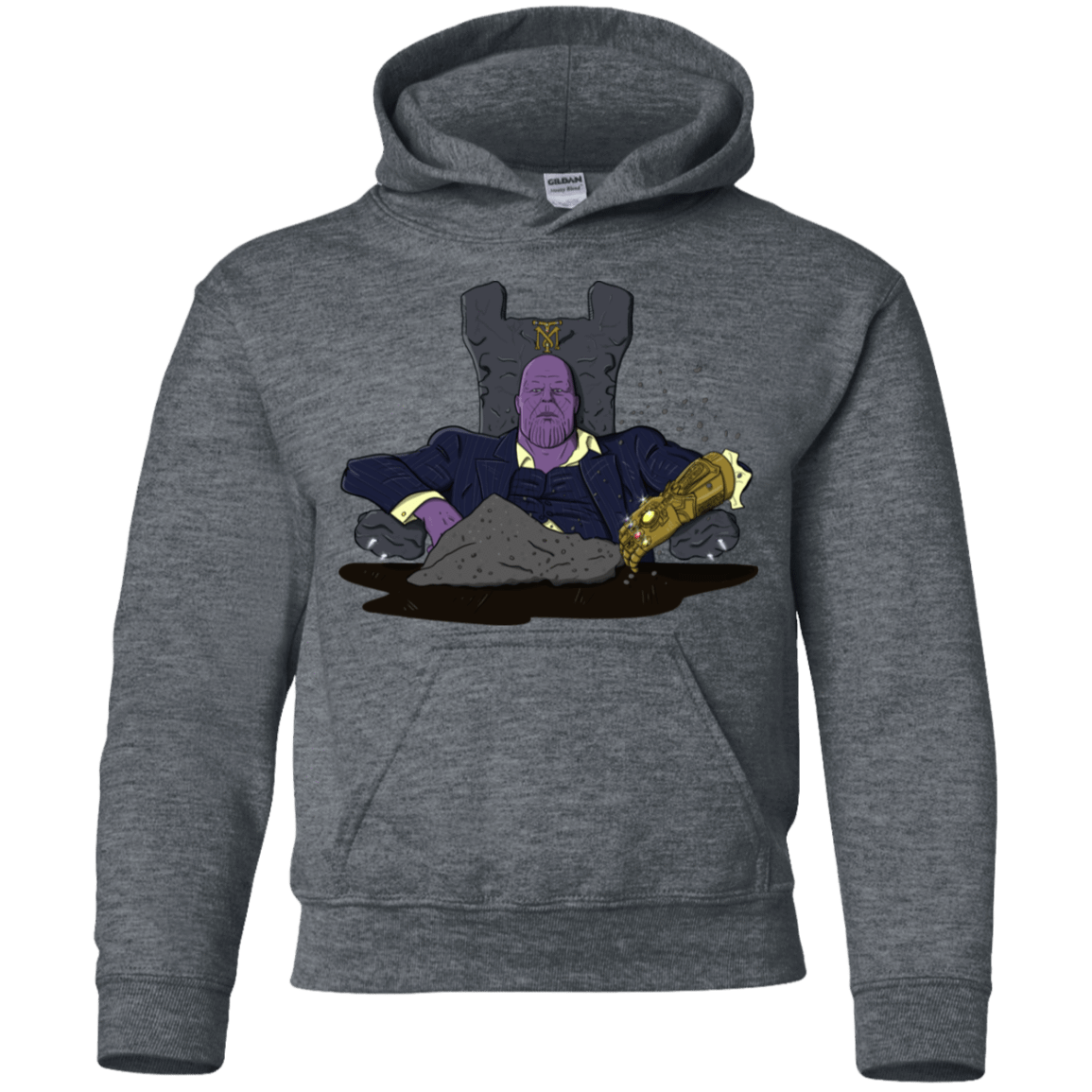 Sweatshirts Dark Heather / YS Thanos Montana Youth Hoodie