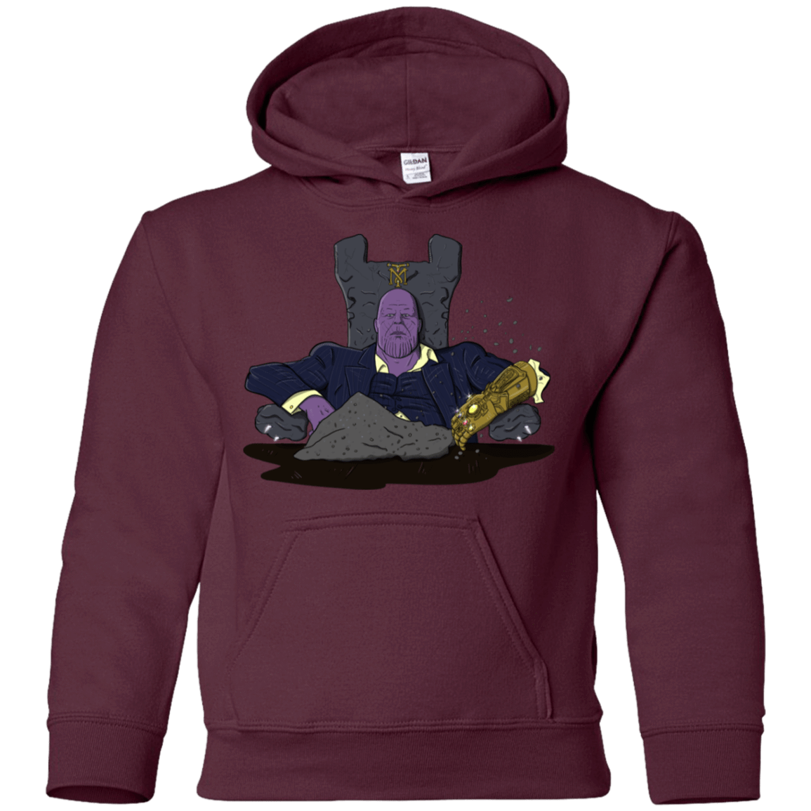 Sweatshirts Maroon / YS Thanos Montana Youth Hoodie