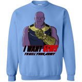 Sweatshirts Carolina Blue / S Thanos Sam Crewneck Sweatshirt