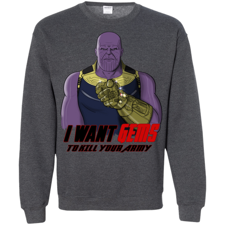 Sweatshirts Dark Heather / S Thanos Sam Crewneck Sweatshirt