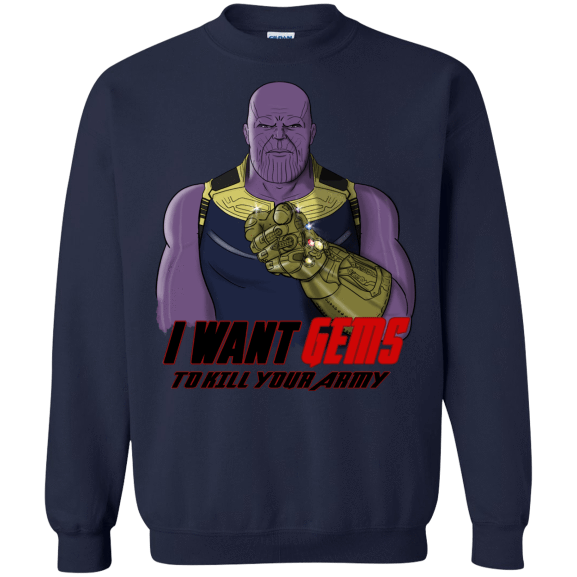 Sweatshirts Navy / S Thanos Sam Crewneck Sweatshirt