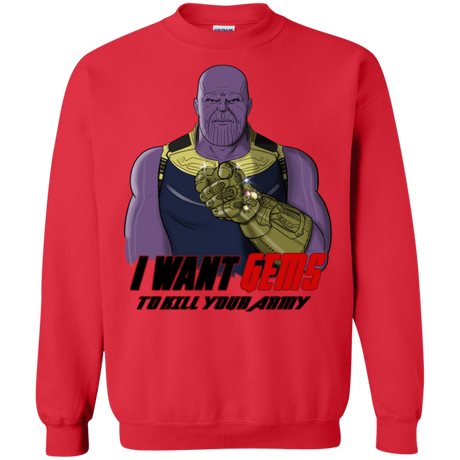 Sweatshirts Red / S Thanos Sam Crewneck Sweatshirt