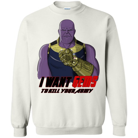 Sweatshirts White / S Thanos Sam Crewneck Sweatshirt