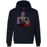 Sweatshirts Navy / S Thanos Sam Premium Fleece Hoodie