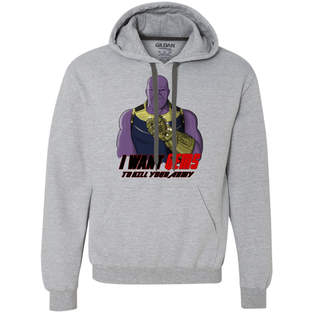 Sweatshirts Sport Grey / L Thanos Sam Premium Fleece Hoodie