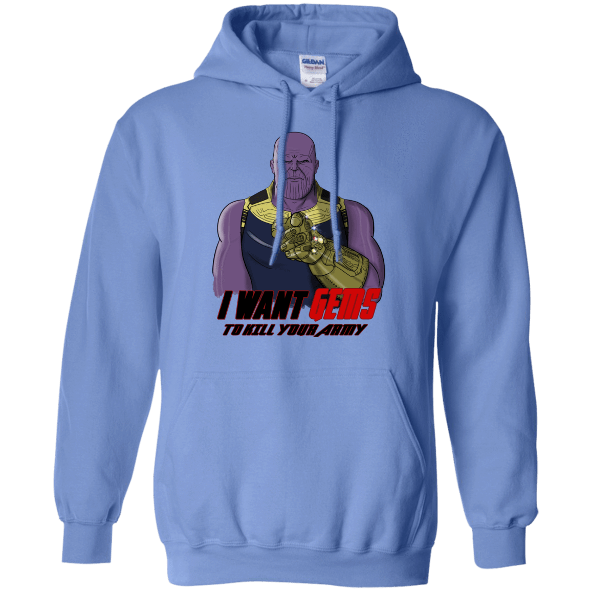 Sweatshirts Carolina Blue / S Thanos Sam Pullover Hoodie