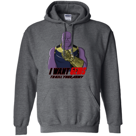 Sweatshirts Dark Heather / S Thanos Sam Pullover Hoodie