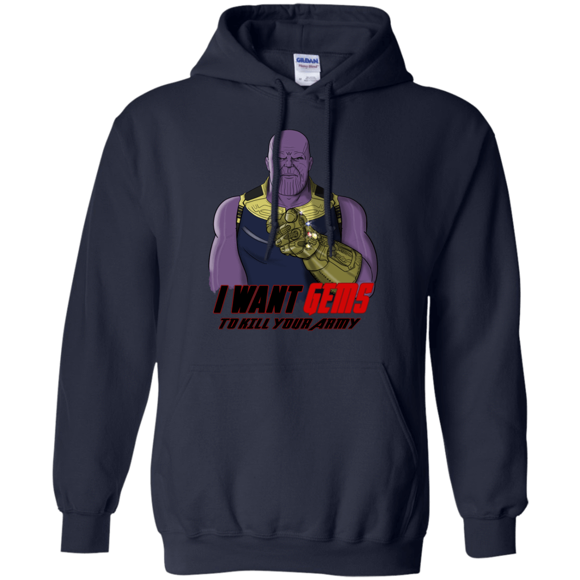 Sweatshirts Navy / S Thanos Sam Pullover Hoodie