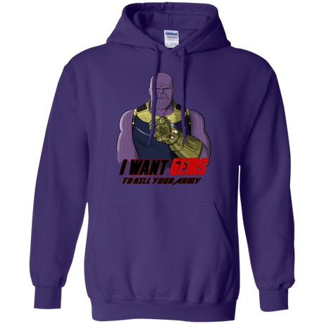 Sweatshirts Purple / S Thanos Sam Pullover Hoodie