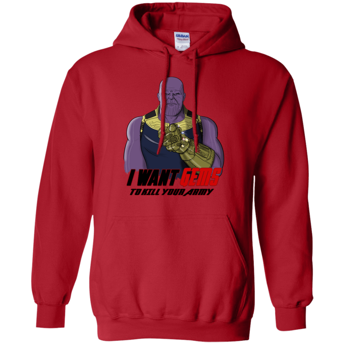 Sweatshirts Red / S Thanos Sam Pullover Hoodie