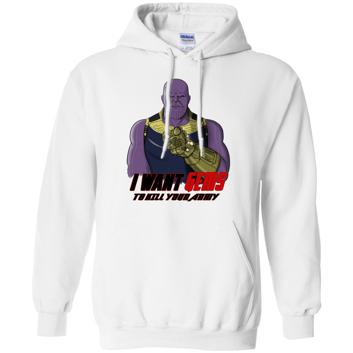 Sweatshirts White / S Thanos Sam Pullover Hoodie