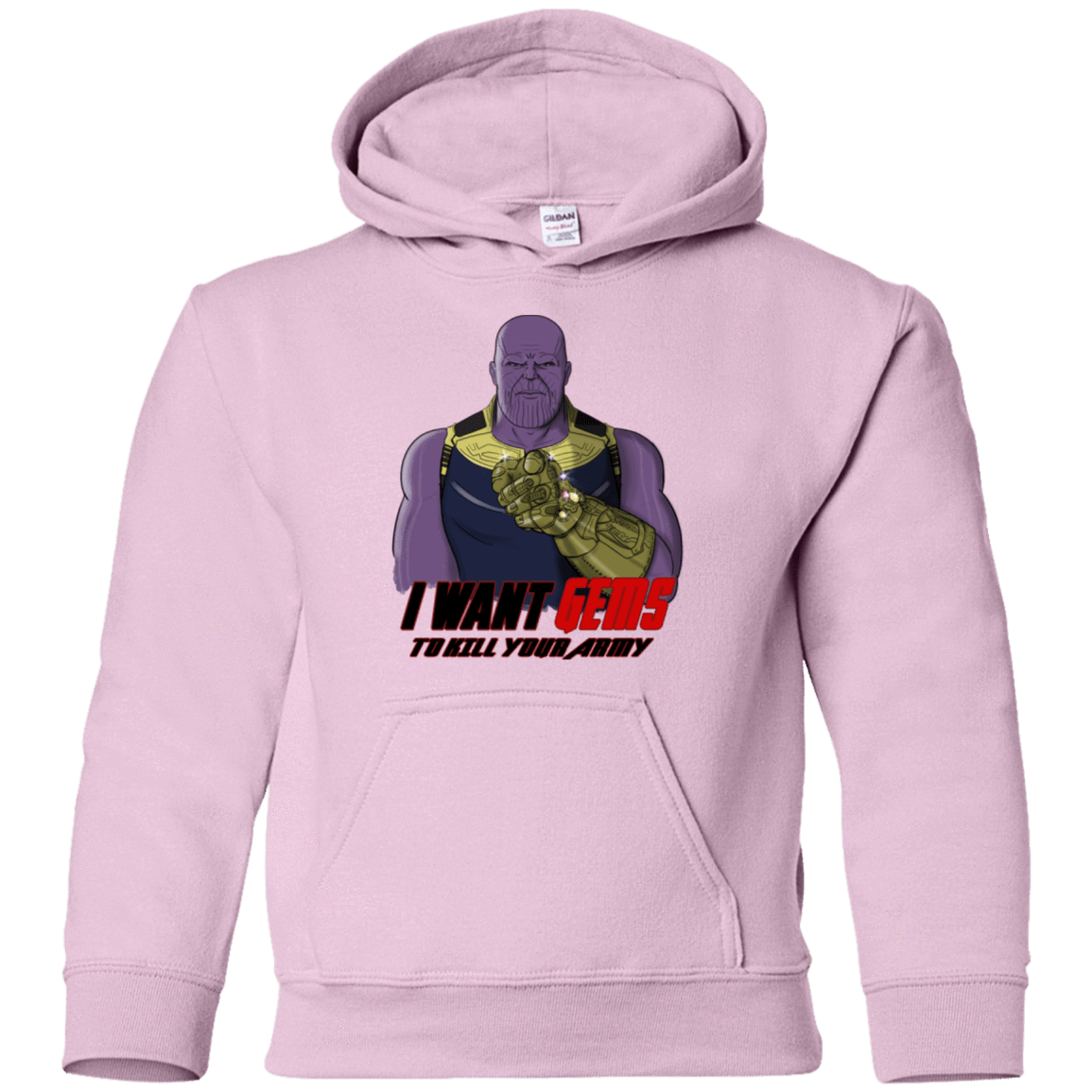 Sweatshirts Light Pink / YS Thanos Sam Youth Hoodie